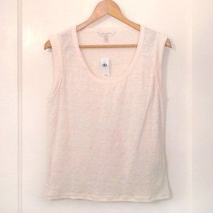 NWT Banana Republic Roll Cuff Tank Sleeveless Top Muscle Tee